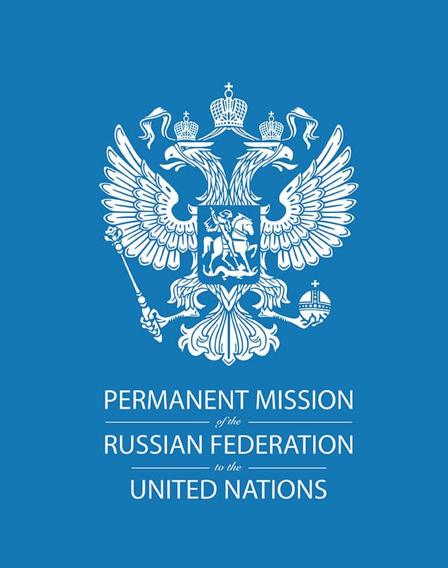 Permanent Mission of the Russian Federation to the United Nations emblem